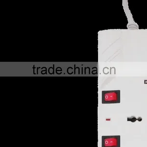 6 Way Individual Switch Electrical Extension Socket With 2 USB Ports thumbnail-3