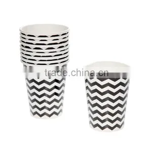 Wave Wholesale Party Disposable Paper Cup Cheap Beverage Paper Cup thumbnail-2