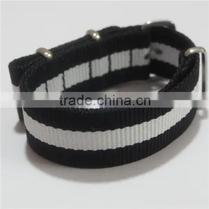 Free Sample Adjustable Nato Nylon Watch Strap 20mm thumbnail-2