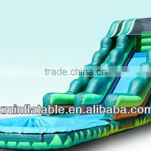 Tropical Inflatable Water Slide Pool Combo thumbnail-1