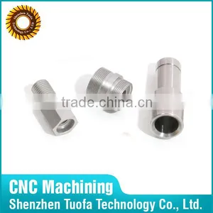 Custom Precision CNC Machined Aluminum Tube Connectors thumbnail-1