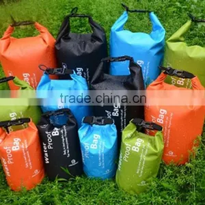 European Standard 1L/5L/10L/20L Different Size PVC Waterproof Dry Bag Backpack With Shoulder Strap thumbnail-1