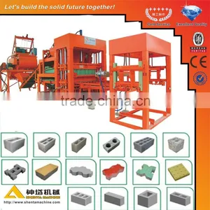 SHENTA Full Automatic Concrete Block Making Machine, Construction Equipment thumbnail-2