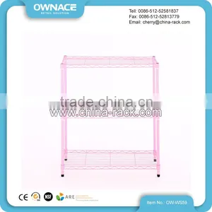 Adjustable Powder Coated Retail Metal Wire Shelf Display thumbnail-1
