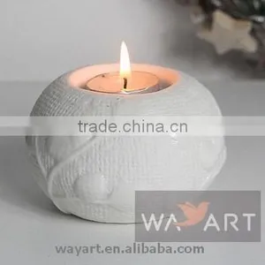 Ornament Tealight Candle Holder With Pinecone Embossed thumbnail-1