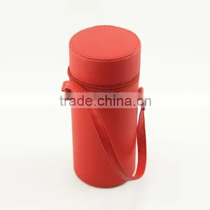 Faux Leather Wine Bag Carrier thumbnail-1