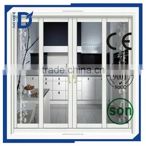 New Aluminum Frame Door for Kitchen Glass Insert Aluminum Door thumbnail-2