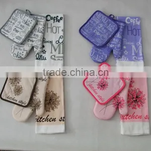 Silk Screen Printing Cotton Material Cake Shape Glove Set thumbnail-2