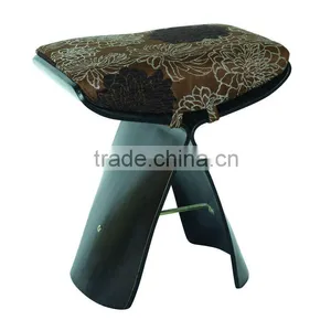 Wooden Butterfly Chair With Cushion thumbnail-1