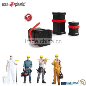 Round Square Plastic Block Tubes Packaging for Finishing Cutters BK thumbnail-2