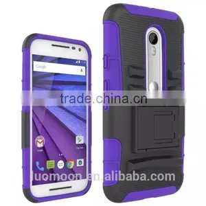 Display Rack Armed Phone Case Cover Back for Moto G3 thumbnail-3
