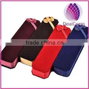 Luxury Velet Jewlery Packaging Box for Lady Necklace Factory Price thumbnail-2