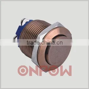 Customized Metal Push Button Switch GQ16 thumbnail-1