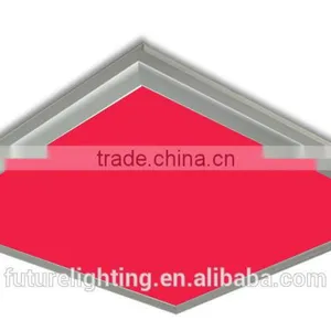 Indoor Super Thin Modern Light RGB Color Changing 36W 600x600 Square Led Ceiling Panel Light thumbnail-2