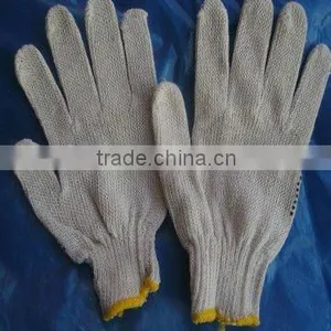 Raw White Knitted Gloves thumbnail-1