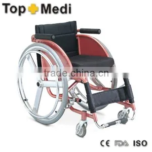 Competitive Light Weight Leisure Sport Wheelchair With Steel Frame thumbnail-1