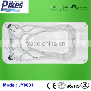 Good Quality Acrylic JY8803 Balboa System Swim Spa With Cover thumbnail-1