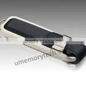 New Genuine High Speed USB 3.0 Leather Storage Drive 8gb 16GB 32gb 64gb128gb thumbnail-3