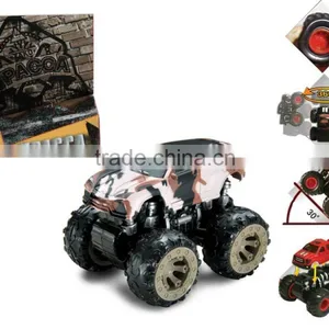 NEW Plastic 4 Wheel Drive Friction Car thumbnail-4