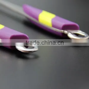 2015 HighQuality Kitchen Tools With Plastic Color Handle Kitchen Tools/Hot Pot Spoon/strainer Customizable LOGO 1PCS S26 thumbnail-3