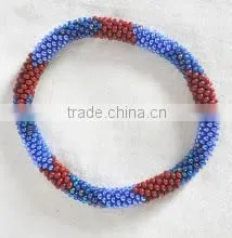 Rollover Glass Bead Bracelets thumbnail-1
