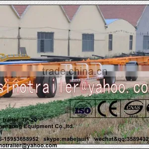 Plat Skeleton 40ft Container Trailer thumbnail-4