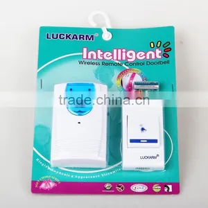 Wholesale Light Wireless Remote Control Doorbell With Music Song Doorbell thumbnail-2
