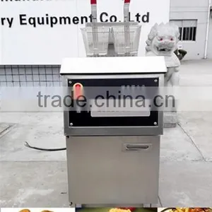 Shanghai Minggu Deep Fryer Electric Gas / Fish Frying Machine / KFC Fried Chicken Machine thumbnail-1