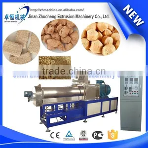 High Quality Textured Soya Bean Chunks Processing Machine thumbnail-1