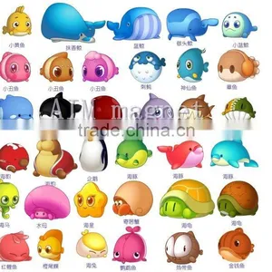 Marine Animal PVC Fridge Magnet Clip thumbnail-1