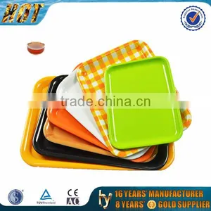 Melamine Plastic Fast Food Tray thumbnail-1