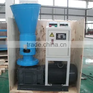 2016 Hot Sale New Type & High Quality Flat Die Pellet Mill (Roller Turning) thumbnail-1
