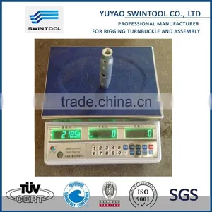 Commercial Type M16 Steel Turnbuckle With Cold Extrusion Technology thumbnail-1