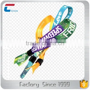 Sublimation Fabric Woven RFID Wristband thumbnail-1
