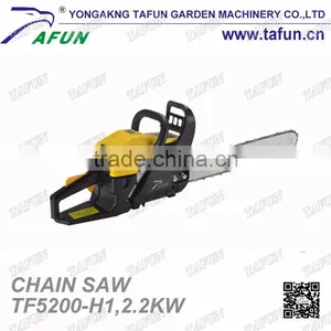 5200 China Good Quality Gas Powered Petrol Chain Saw With 2.2kw Out Put Power(TF5200-H1) thumbnail-2