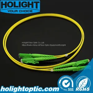 E2000 APC to E2000 APC Duplex Fiber Optical Patch Cable thumbnail-1