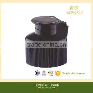 2016 Bottle Cover Plastic Cap, Flip Top Cap Whole Black thumbnail-1