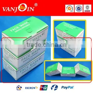 Disposable Nonwoven White Face Mask Printed thumbnail-1