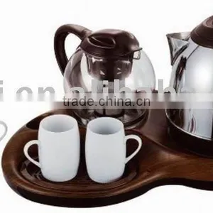 Hot Durablle Stainless Steel Electric Kettle Set/ Kitchen Appliance thumbnail-1