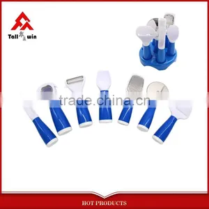 2015 New!!!Stainless Steel Kitchen Gadgets Tools,color Handle Cooking Set thumbnail-3