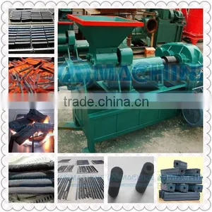 Factory Manufacture Lowest Price Hot Sale Silver Charcoal Briquette Extruder Machine thumbnail-1