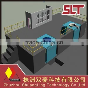 Induction Metal Electric Melting Furnace With Stainless Steel Furnace Body for Sale thumbnail-3