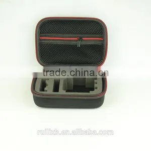Waterproof Custom High Elastic Fabric Shinning Small EVA Hard Shell Camera Case thumbnail-2