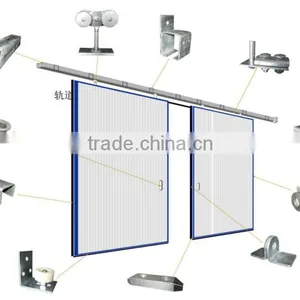 Factory Supplier ! Warehouse Sliding Door Aluminum Profile,aluminum Sliding Door for Warehouse thumbnail-2