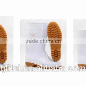China Factory Fashion Gumboots,pvc Safety Shoes thumbnail-1