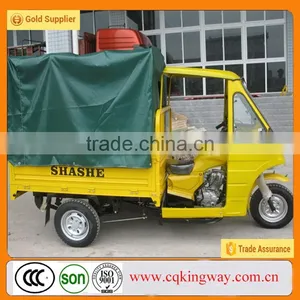 Africa 4 Stroke Engine Gasoline 3 Wheel Motorcycle With Driver Cabin for Sale thumbnail-6