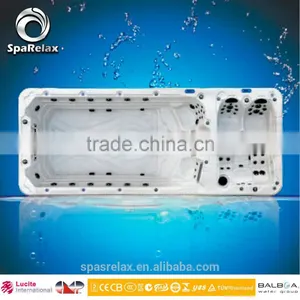 Big Plastic Swimming Pools Water Jet With 17" TV Powerful Air Jets for Adult thumbnail-1