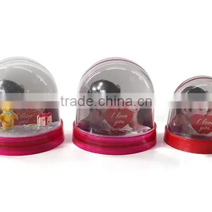 Custom Plastic Snow Globe With Photo Insert thumbnail-5