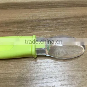 FDA BPA Free Popular Spoon Reusable Tableware Set Plastic Spoon Baby Spoon thumbnail-5