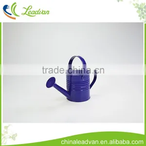 Colorful Galvanized Antique Garden Decorative Small Metal Watering Can Made in China thumbnail-1